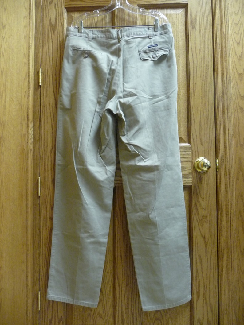 USED Denver Hayes Men/'s Cotton Tan Pants