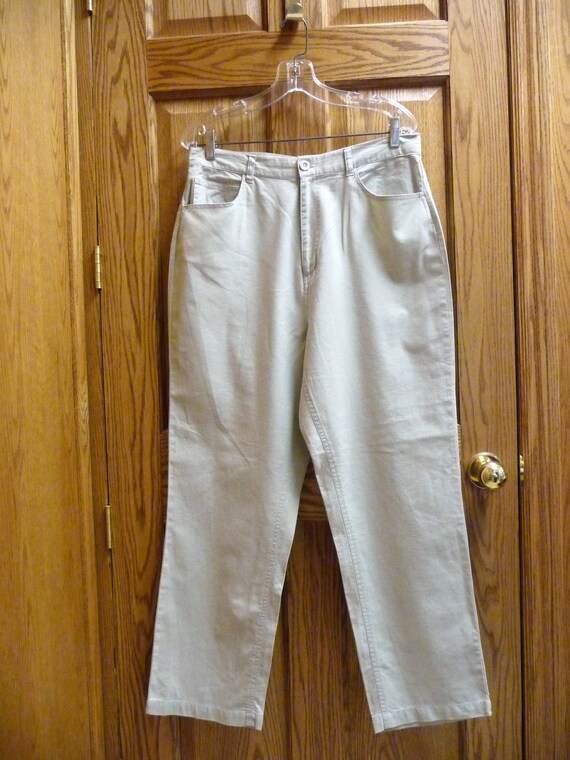 gloria vanderbilt cotton pants