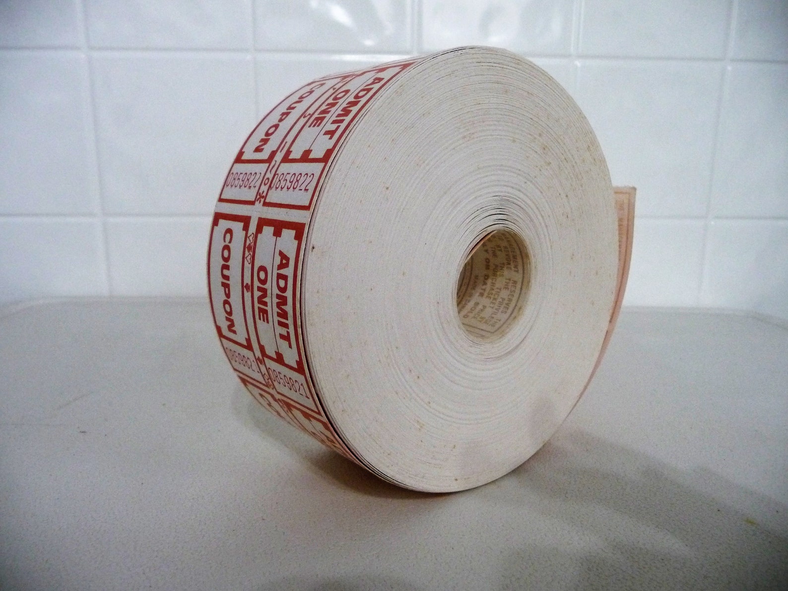 Heavy Cardstock Paper Rectangular Red on White ADMIT Etsy