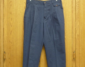 Lee Women's Cotton Blue Pants; Size W34/L32 (USED)