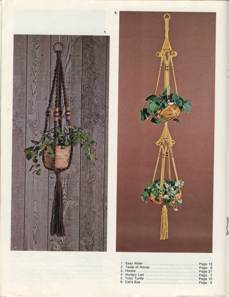 USED Leisure Time Publishing; Phoenix; Good Booklet Sarah and Kauss Linda - Macram\u00e9 Happenings Macrame Pattern Book Editors Auffret