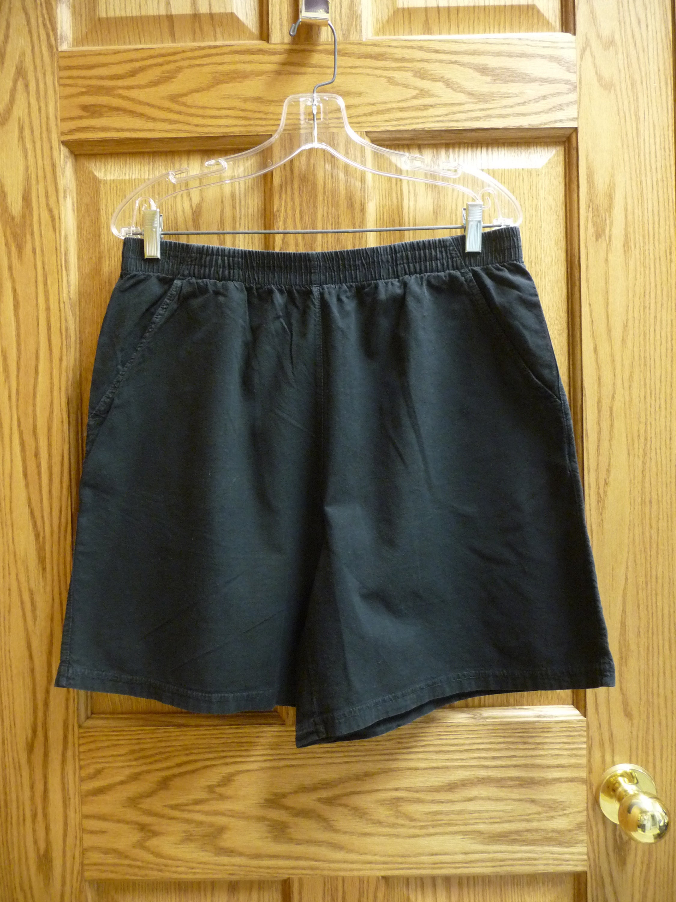 Denver Hayes Women's Cotton Black Shorts Size Large USED Etsy