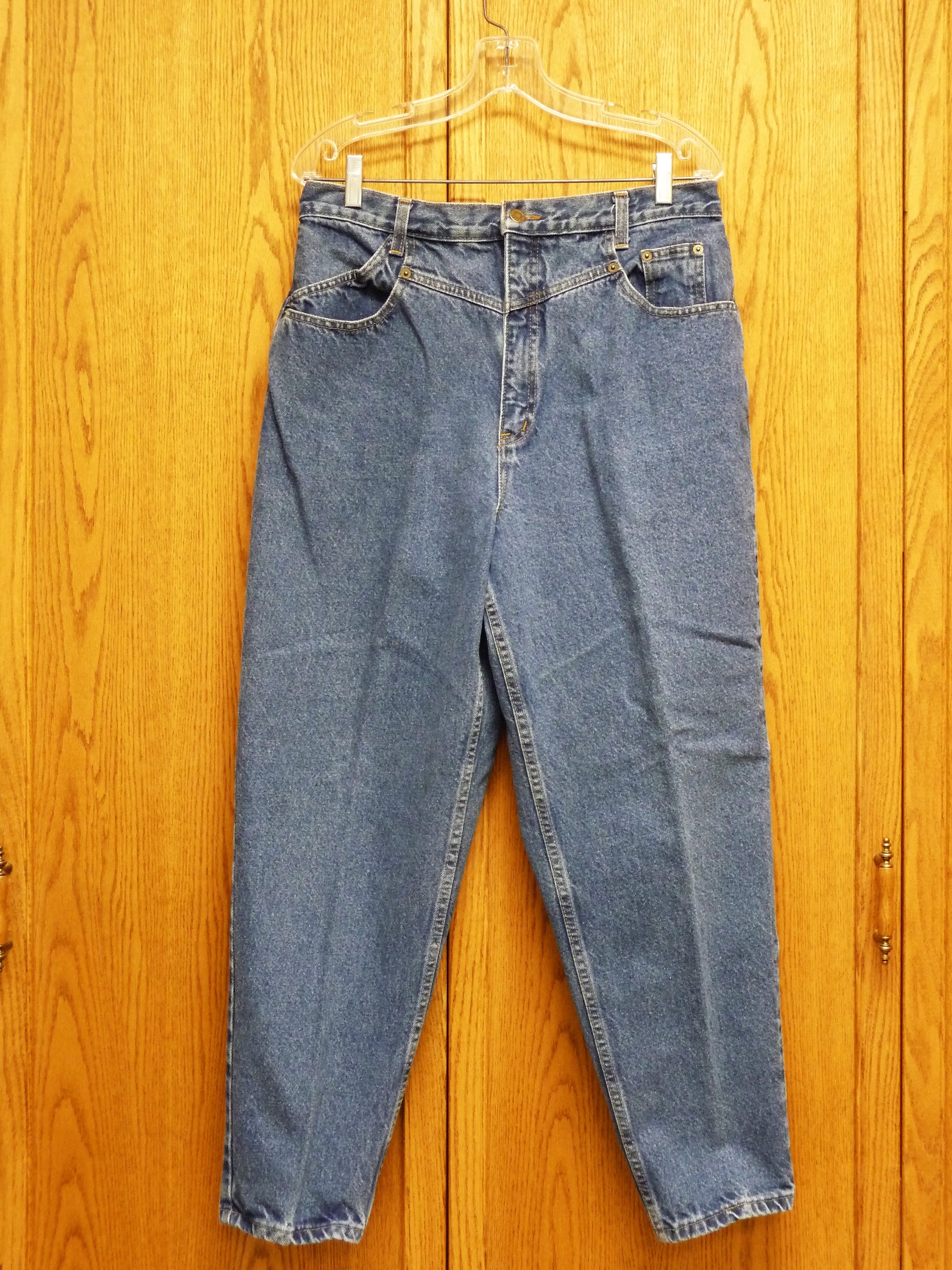 Cotton Denim Blue Jeans Size 