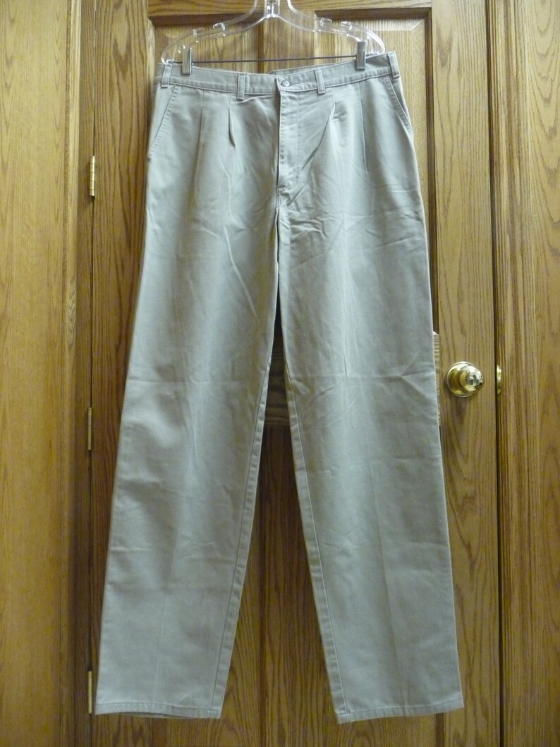 USED Denver Hayes Men/'s Cotton Tan Pants