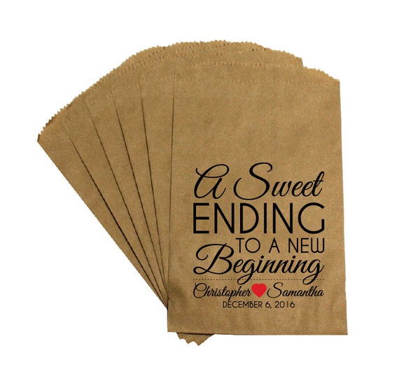 Wedding Favor Candy Bags Rustic Victorian A Sweet Etsy