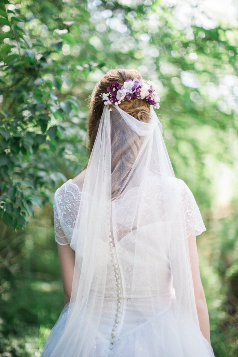 boho bride veil