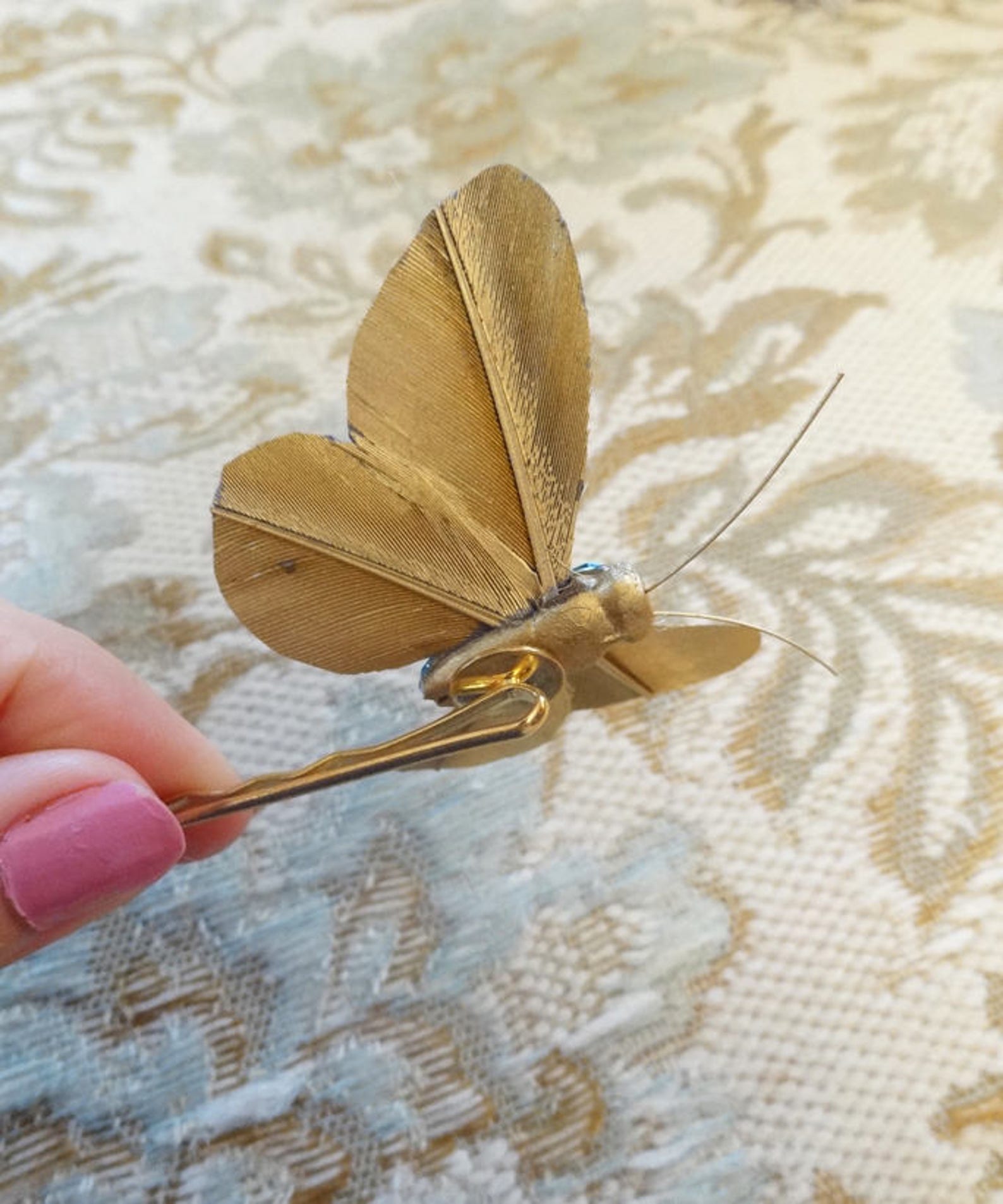 Gold butterfly hair pin butterfly hair accessories gold and Etsy