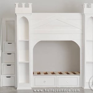 Twin Castle Playhouse Bed