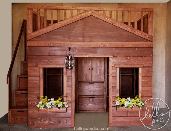 solid wood playhouse