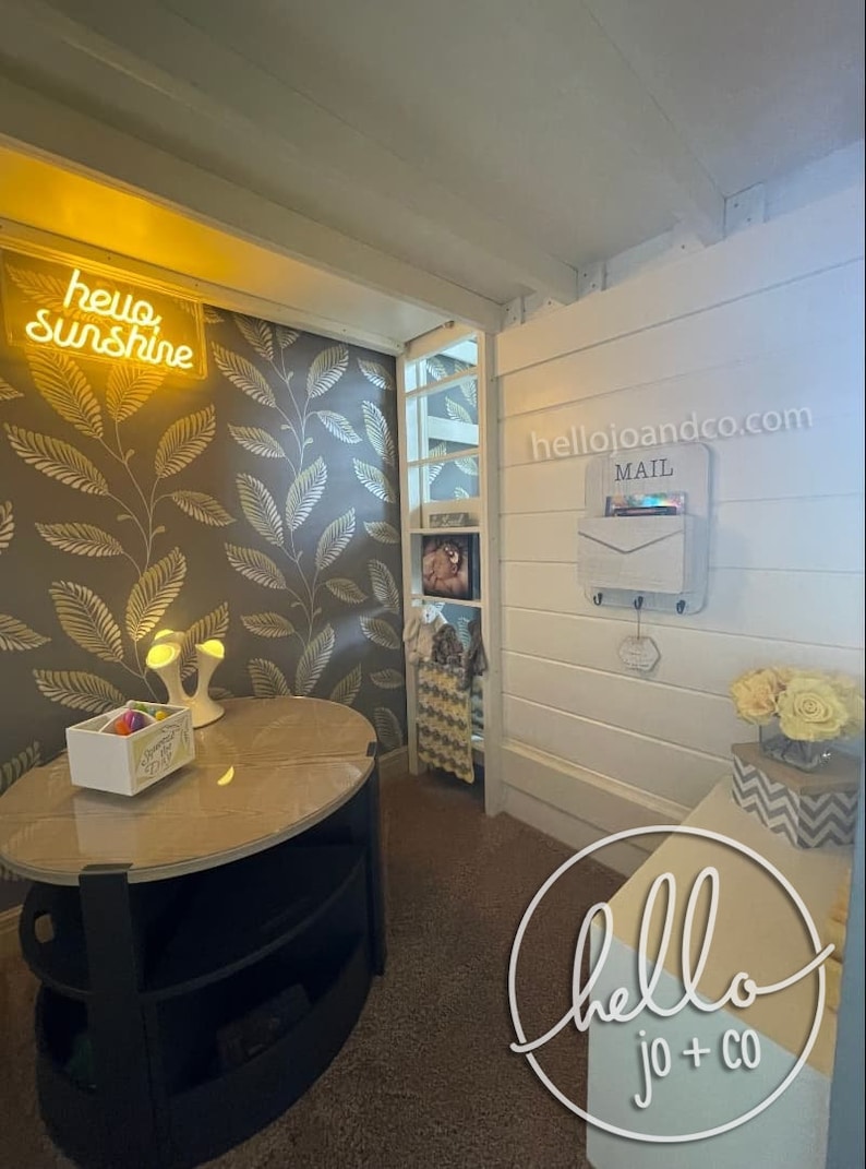 Custom QUEEN Playhouse Loft Bed With Slide and Drawer Storage Etsy