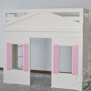 Simplicity Solid Wood Playhouse Loft