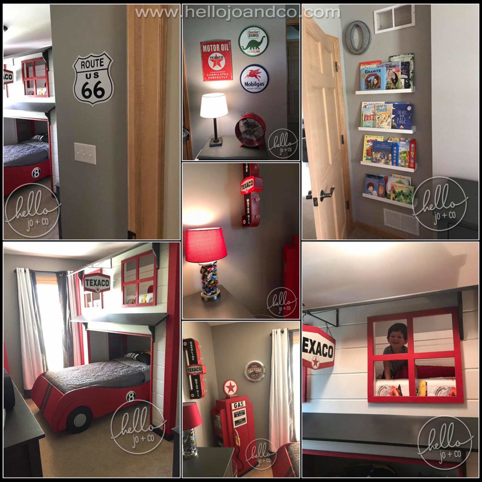 Twin Over Twin Garage Race Car Loft Bunk Bed - Etsy