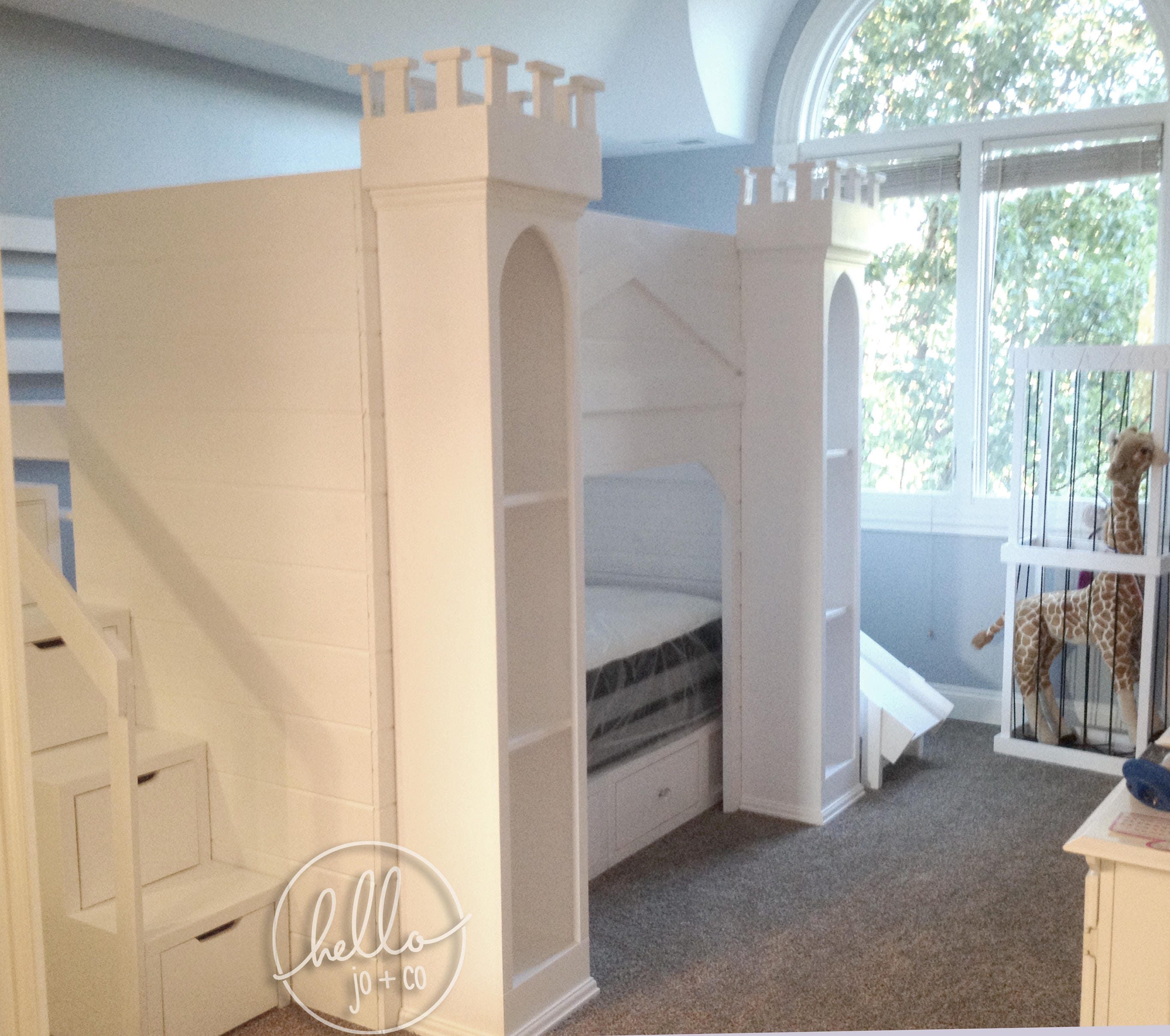 Twin Castle Playhouse Bed