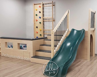 Pediatric Therapy Gym Ball Pit Platform Stairs