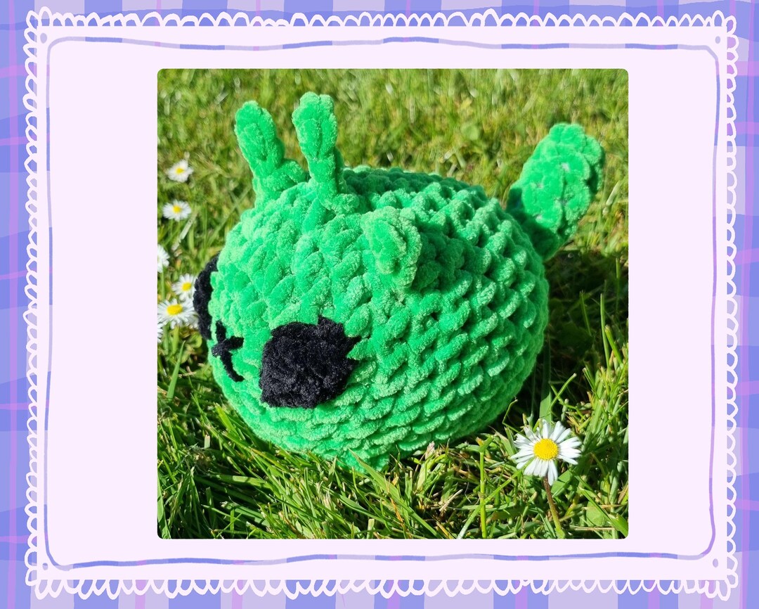 Alien Cat Crochet Plushie- Hand Made Amigurumi Space Kitty - Etsy