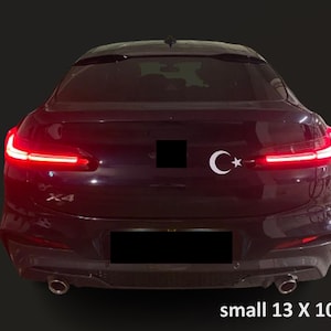 Turkiye Turkey Turk Ay yildiz Sticker for Car Motorcycle Boat Bicycle etc.