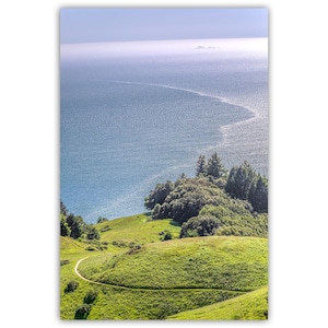 Mt Tamalpais California Seascape Art Print | Marin County Landscape Photography with Farallon Islands as Wall Decor for Home