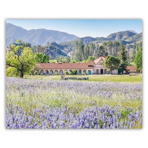 Lompoc California Mission at San Antonio de Padua | Spring Landscape Photography