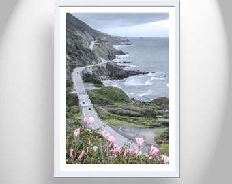 Pacific Coast Highway Big Sur Photography of California Coast as Home Decor or Office Decor