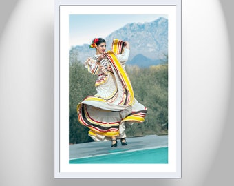 Folklorico Mexican Dancer Photograph at Tumacácori Arizona Fiesta