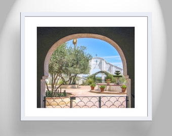 Art Print of Historic Tucson Arizona San Xavier Mission