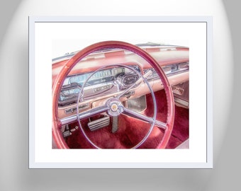 Classic Cadillac Car Art Print