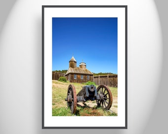 Mendocino Coast Picture at Fort Ross Historic Park California