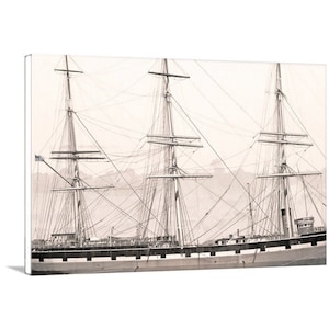 Balclutha Clipper Ship Hyde Street Pier Photography San Francisco California