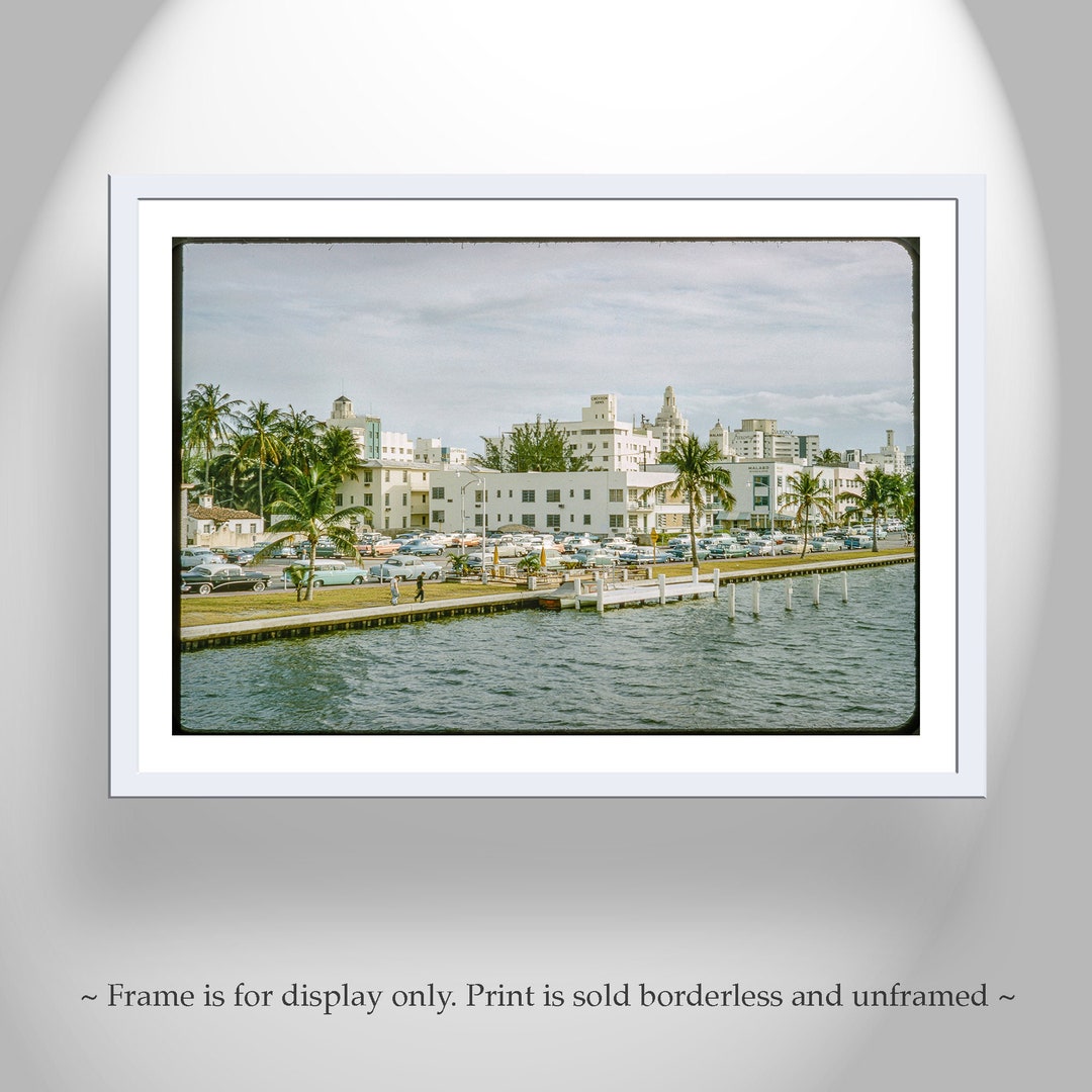 Mid Century Miami Beach Florida Fotografie Druck Etsy.de