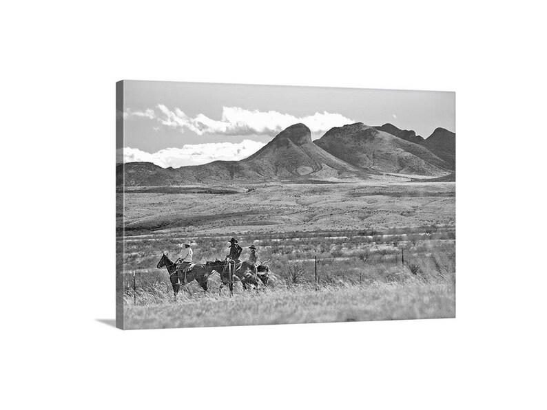 Cowboy Art Print Horse Wall Art Photography John Wayne | Etsy