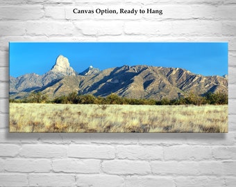 Unique Panoramic Landscape Art Print of Southwestern USA