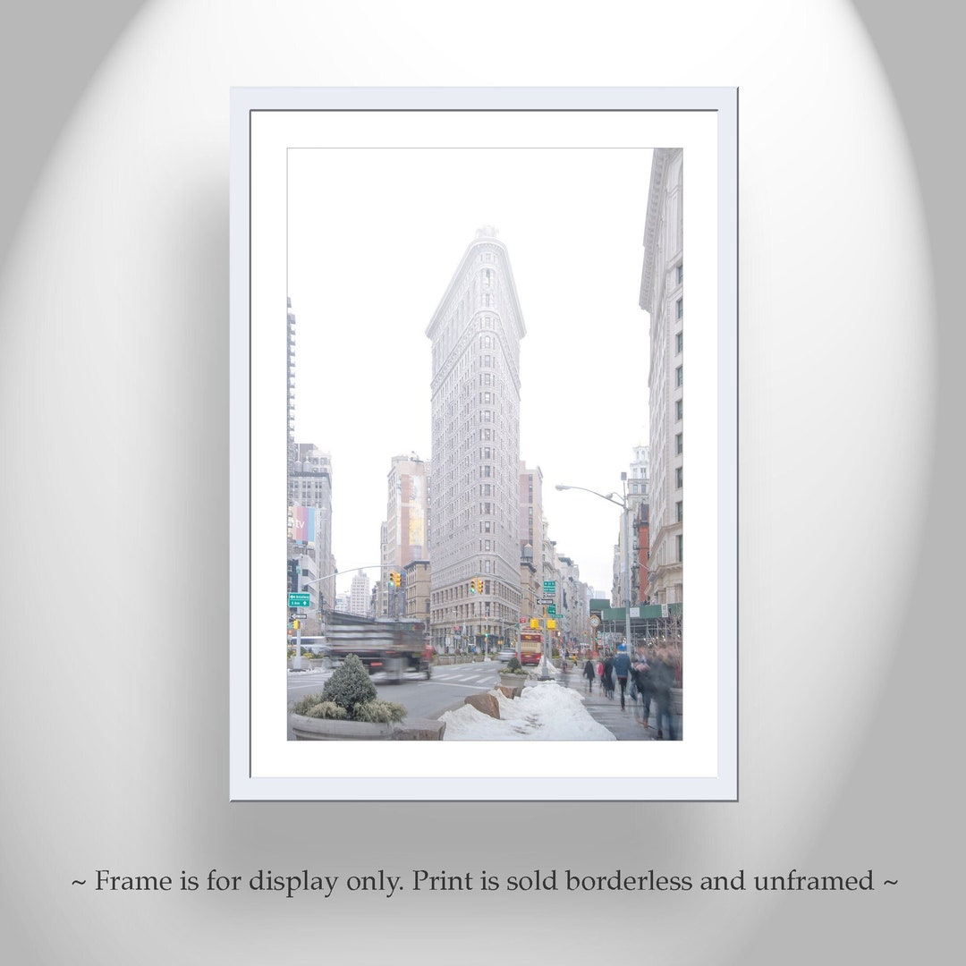 Flatiron Building Framed NYC Print Etsy UK