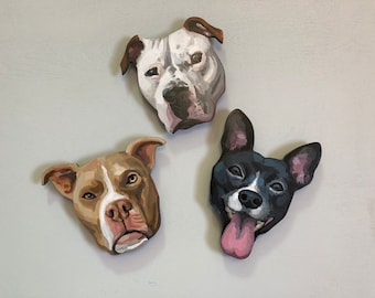 Pet Portrait, Handpainted pet portrait, hand painted original, one of a kind art, pet parents, pet lover, dog dad, cat parent, animal art