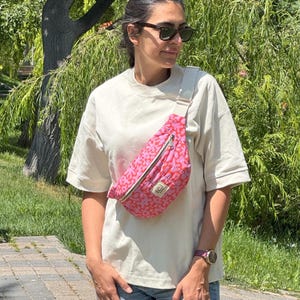 Fanny Pack Bag, Banana Bag, Handmade Free Bag, Crossbody Bag, Casual Bag, Handsfree Bag, Bum Bag, Sling Bag, Waist bag, Gift For Women