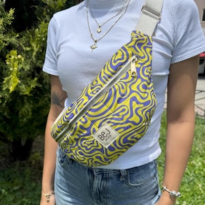 Fanny Pack Bag, Banana Bag, Handmade Free Bag, Crossbody Bag, Casual Bag, Handsfree Bag, Bum Bag, Sling Bag, Waist bag, Gift For Women