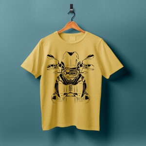 BMW GS ADVENTURE 1250 Black and White, T-shirt print, Motorcycle, Art, Digital Download, Biker Poster, Wall art, Canvas Print