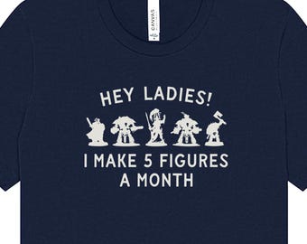 Lustiges Wargamer T-Shirt, Miniaturmaler Geschenk für Ihn, Geek Tabletop Gaming Shirt, Nerdy Gamer Geburtstagsgeschenk, Hobby Humor Tee Unisex Fit