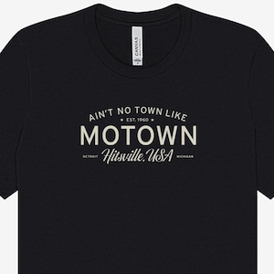 Funny Motown T-Shirt, Vintage Soul Music Tee, Retro Detroit Music Gift, Gift for Him, Musician Birthday Shirt, Classic Soul Shirt, Dad Gift