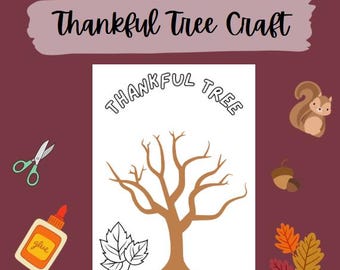Thankful Tree Craft - Children's Church