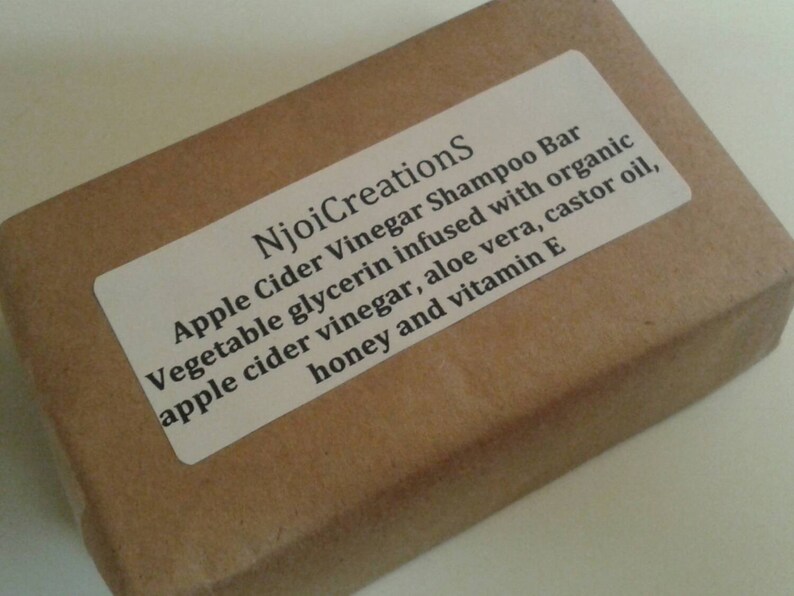 Apple Cider Vinegar Shampoo BarMy Top Seller Etsy