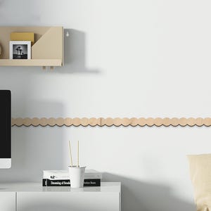 Wood Wall Molding Trim,Decorative Wooden Cornice,Wall Panel Trim Molding,Chair Rail Molding Strip,Above Couch Wall Decor,Wood Accent Molding