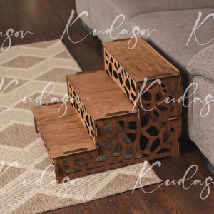 Hundetreppe, Haustiertreppe, Welpentreppe, Hunderampe, Haustiertreppe aus Holz, Haustiertreppe, Hundetreppe, Hundeleiter, Haustierrampe, Hundemöbel, neues Welpengeschenk