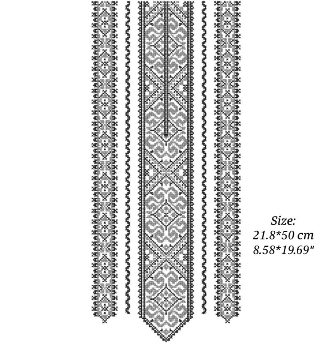 Ukrainian Cross Stitch Embroidery Design for Men, Vyshyvanka