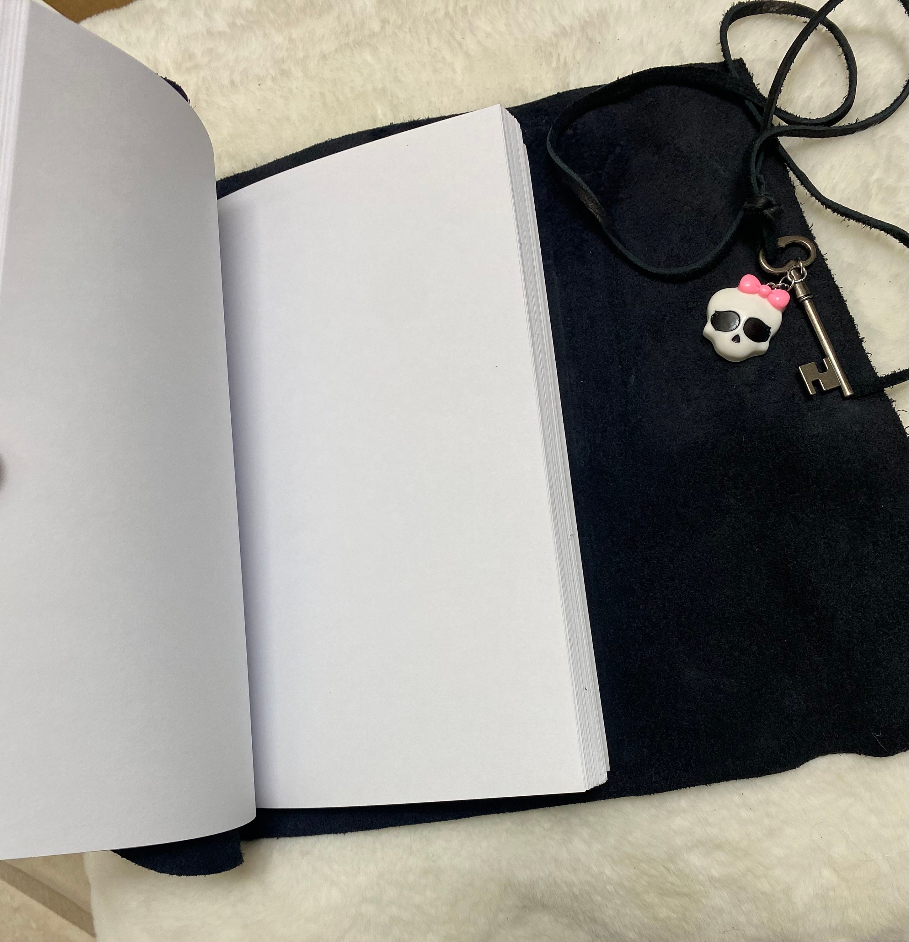 Leather Monster High Journal Monster High Book Skeleton Key Vintage