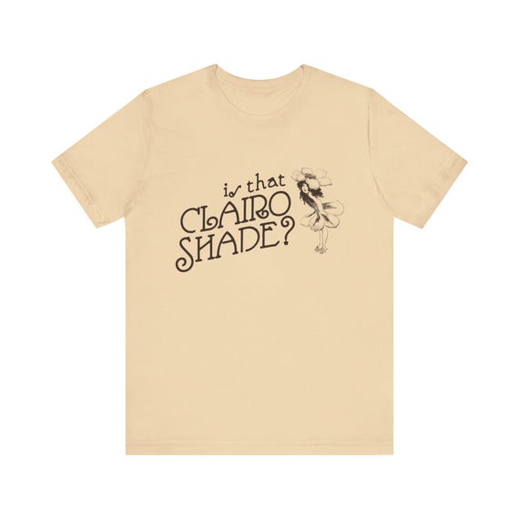 Clairo Charm Stage Tシャツ ベージュ Is That Clairo Shade Charm T-shirt - Etsy