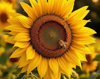 Giant Mammoth Sunflower Seeds, Organic Heirloom, Non-GMO, Garden Planting, 30+