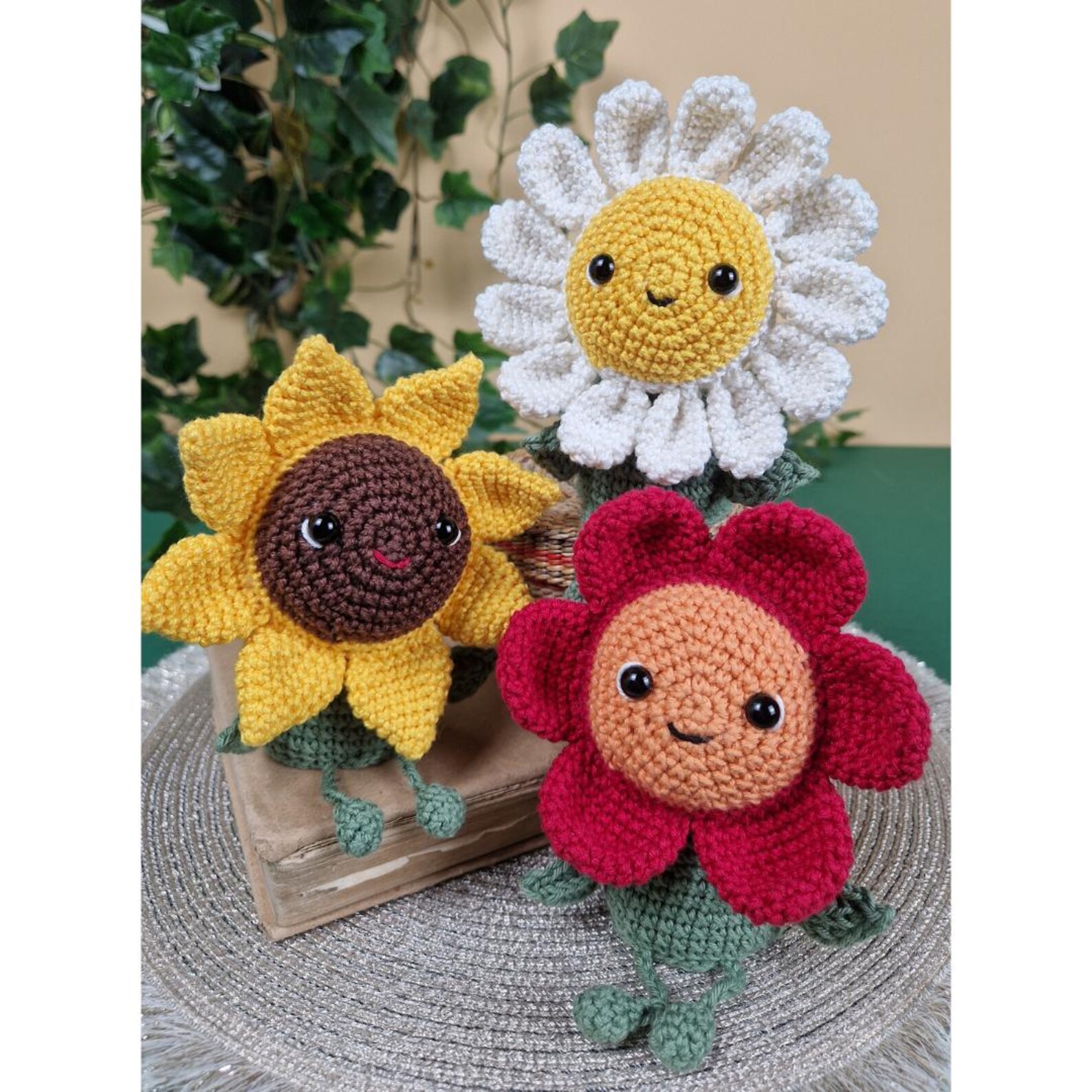 Flower Rae Flower Rae Crochet Pattern, PDF Download, German and English - Etsy