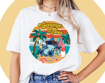 Lilo And Stitch Shirt | Angel Shirt | Stitch Birthday Tshirt | Lilo Child Tshirt | Disney Cartoon Shirt Unisex Adult Kids | Disney theme