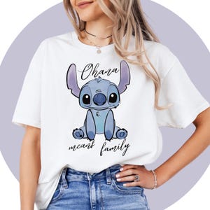 Camiseta de Stitch de Disney / Sudadera de Disney / Camiseta de playa de Stitch / Vacaciones de Disney / Ropa de Lilo y Stitch