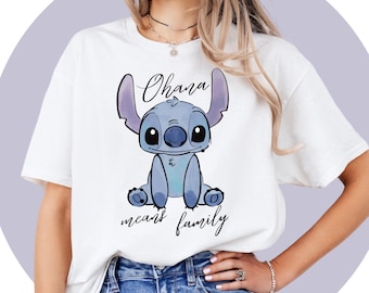 Disney Stich TShirt | Disney Sweatshirt | Stitch Strand TShirt | Disney Urlaub | Lilo und Stitch Kleidung